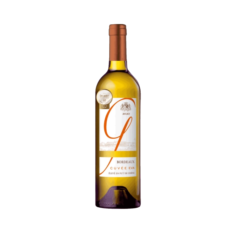 Rượu Vang Trắng Pháp Cuvee Eva Bordeaux Sauvignon Blanc